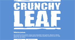 Desktop Screenshot of crunchyleafgames.com